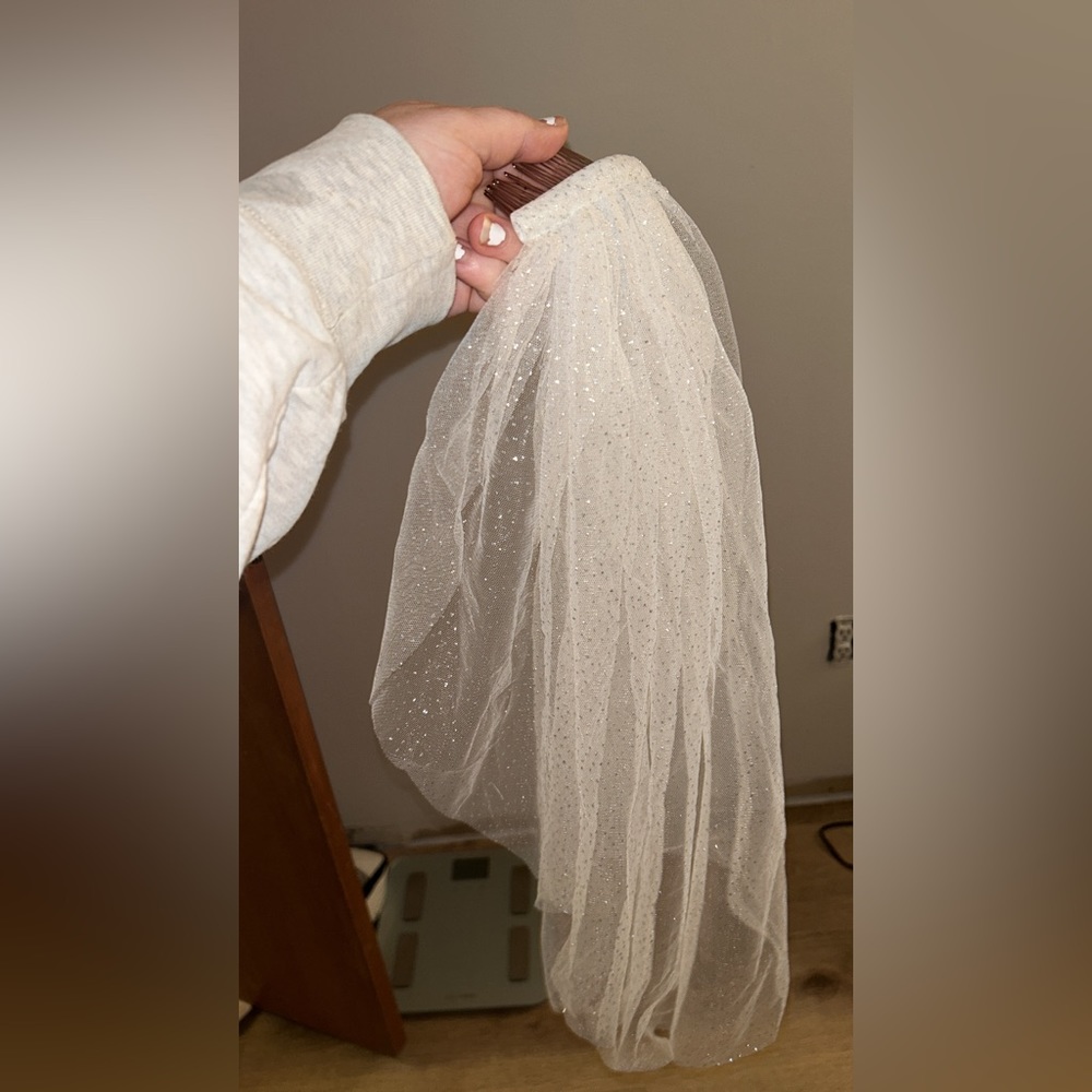 Sparkly veil